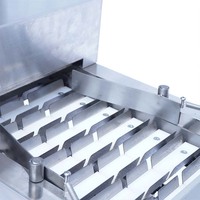 Machine industrielle automatique en acier inoxydable pour la fabrication de bâtonnets de gaufres, de cornets de glace et de rouleaux de biscuits