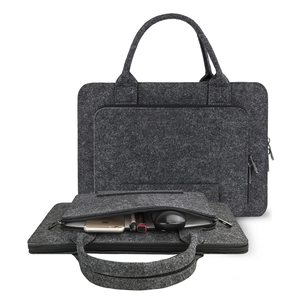 Eco-friendly Mofelt MFT-22 Modern Multifunction 15-inch Felt <b>Laptop</b> <b>Bag</b> for <b>Women</b> & Men - Product Image 3