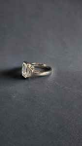 Bague de fiançailles et de mariage personnalisée 1, 2, 3 ou 5 carats en or 14k ou 18k avec diamant de laboratoire – Bijoux de marque de luxe - Product Image 5