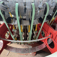 Métier à tisser circulaire automatique pour les sacs à mailles de fil plat/rond PP/PE