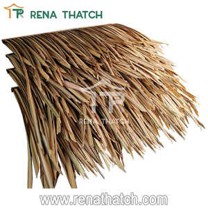 Tự nhiên tìm kiếm Tiki Bar nhựa rơm thatch mái ngói thatch cuộn chống cháy tổng hợp rơm HDPE Palm sậy Bảng điều chỉnh - Product Image 3