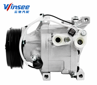 Compresseur de climatisation de voiture 12V 6PK pour Toyota Corolla Altis Yaris 2001-2006 OEM 88310-02182 88310-1A580 88310-1A523
