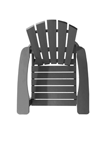 Chaise de salle à manger d'extérieur moderne <span class=keywords><strong>Fauteuil</strong></span> de jardin <span class=keywords><strong>Adirondack</strong></span> avec matière <span class=keywords><strong>plastique</strong></span> polyrésine HDPE imperméable pour usage extérieur - Product Image 6