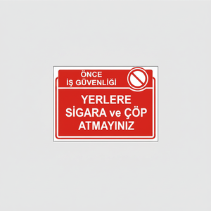 Do Not Litter or Smoke on the Ground Sign Yard Sign Product - Product Image 2
