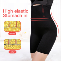 Shorty Gainant Amincissant Taille Haute YuMe pour Femme, Respirant, Sous-vêtement Sculpteur de Ventre