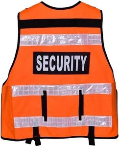 เสื้อกั๊กป้องกันความปลอดภัยในฤดูหนาวแบบสั่งทำชุดทำงานผ้าโพลีเอสเตอร์/ ผ้าฝ้ายสะท้อนแสงจำนวนมาก - Product Image 4