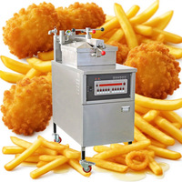 Friteuse à poulet à gaz YXY-25D (GNL/GPL) avec pression, certifiée CE / Friteuse à cuisses de poulet