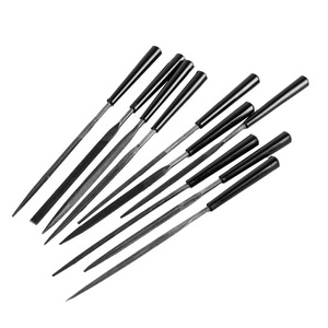 Chất Lượng Cao 10Pcs Kim Tập Tin Thiết Lập Tự Làm Gỗ Rasp Tập Tin Mài Tay Tập Tin Công Cụ Cho Đồ Trang Sức Kim Loại Thủy Tinh Khắc Gỗ - Product Image 3