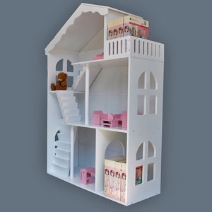 <span class=keywords><strong>Casa</strong></span> de muebles de simulación de madera divertida y estantería para niños, estanterías para niños, <span class=keywords><strong>casa</strong></span> de muñecas de juguete - Product Image 5