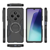Coques de téléphone avec support magnétique pour charge sans fil, coque de téléphone antichoc pour Redmi 14 Pro 14C 4G, coque arrière pour téléphone portable