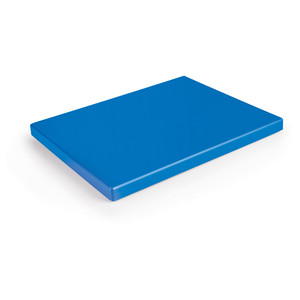 Tagliere in polietilene blu per uso in cucina 12x18 pollici - Product Image 1