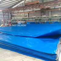 Rouleau de bâche en polypropylène enduit, tissu tissé, imperméable, protection UV, utilisation extérieure, taille personnalisable