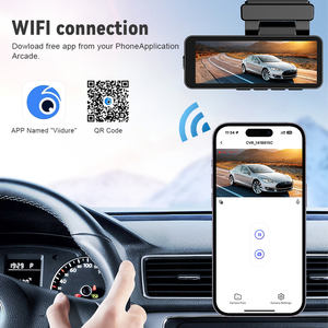 ミニメーカー デュアルレンズ WiFi GPS ドライブレコーダー 前後カメラ 車載ブラックボックス 4K ドライブレコーダー 車載カメラ 4K ドライブレコーダー - Product Image 3