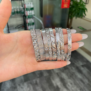 أساور زفاف JXX 14K بتصميم زهور، أساور ذهبية بتصميم جديد للنساء - Product Image 3