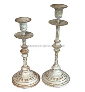 Hierro de alta calidad vela titular de la decoración de casa y jardín usar METAL vela mejor venta vela Pilar - Product Image 5