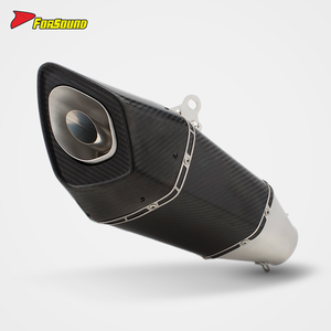 Pour ZONTES 703RR système d'échappement droit complet en Fiber de carbone zontes de style dominateur 703rr échappement de queue avec capteur d'oxygène OEM & ODM - Product Image 3