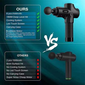 2025 meilleur <span class=keywords><strong>pistolet</strong></span> de massage des tissus profonds de haute qualité <span class=keywords><strong>pistolet</strong></span> de Massage à percussion <span class=keywords><strong>électrique</strong></span> professionnel pour le corps - Product Image 6