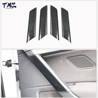 Kit complet d'autocollants décoratifs intérieurs en plastique noir style d'origine pour Volkswagen Golf 7 2014-2020 RHD