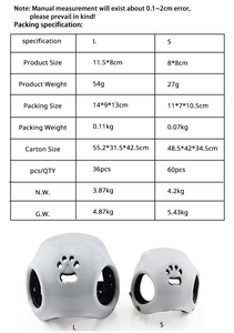 <span class=keywords><strong>Casque</strong></span> de sécurité pour animaux de compagnie en plastique solide réglable et épaissi pour chats et chiens avec trous pour les oreilles - Product Image 6