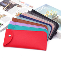 Nouveau sac de rangement portable anti-rayures pour étui à lunettes en cuir PU écologique Rectangle à la mode