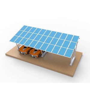 Système de panneaux solaires de 10 000 watts, carport photovoltaïque en aluminium pour voitures - Product Image 4