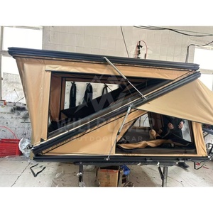 Volonté <span class=keywords><strong>de</strong></span> haute qualité <span class=keywords><strong>coque</strong></span> dure en aluminium en forme <span class=keywords><strong>de</strong></span> Z SUV <span class=keywords><strong>tente</strong></span> <span class=keywords><strong>de</strong></span> <span class=keywords><strong>toit</strong></span> grand espace tout-terrain Camping voiture <span class=keywords><strong>tente</strong></span> faite Oxford nouveau - Product Image 5