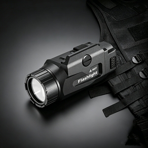 Linterna LED Recargable de 800LM con Construcción Metálica <span class=keywords><strong>para</strong></span> <span class=keywords><strong>Pistolas</strong></span> de Juguete, Edades 14+ Años - Product Image 1