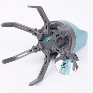 Nouveau design de pelle à crottes en ABS avec distributeur de sacs à crottes intégré pour l'extérieur de la cour ou les voyages à l'extérieur. - Product Image 4