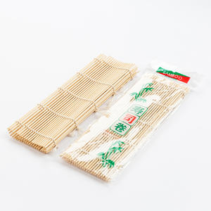 Tapis à rouler polyvalent en bambou pour sushis et kimbap, tapis en lattes <span class=keywords><strong>de</strong></span> bambou non toxique <span class=keywords><strong>de</strong></span> qualité alimentaire pour la préparation des aliments - Product Image 1