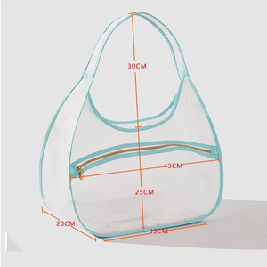 New Summer Fashion Carrier <b>Backpack</b> Breathable Mesh Pet Bag Zipper Nylon Portable Shopping Bags Multi-functional - Product Image 5