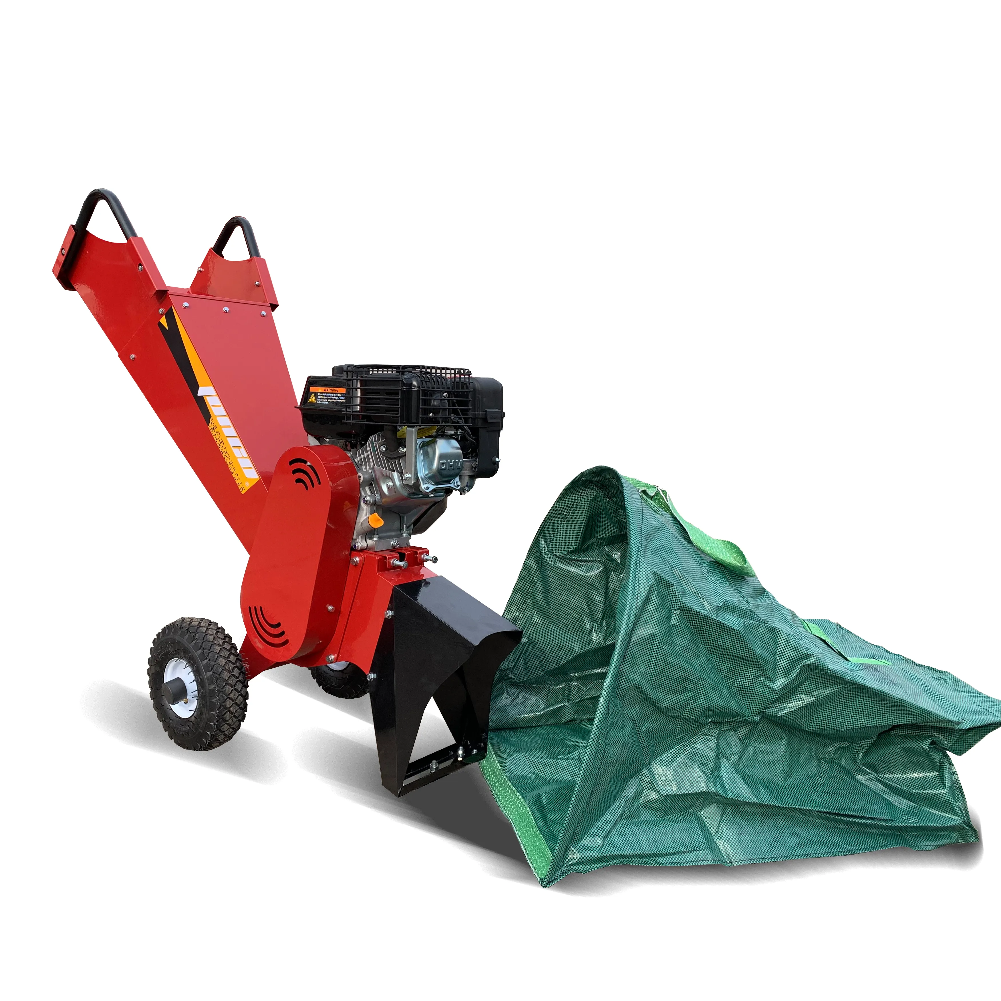 CE approved DIY wood chipper shredder for domestic use