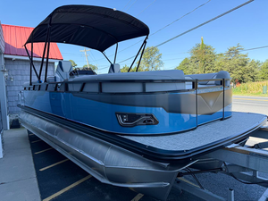 Kinlife 24ftアルミエンターテインメントポンツーンボート船外エンジン14人収容安定ドリフトクルージング用耐久性 - Product Image 2