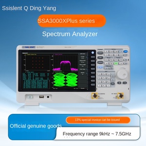 Siglent ssa3000r 3000x cộng với loạt thời gian thực Spectrum <span class=keywords><strong>Analyzer</strong></span> 9K ~ 7.5g Detector theo dõi nguồn tần số TG 1 năm bảo hành - Product Image 3
