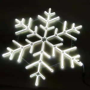 Led Lights For Outdoor Decorative LED Snowflakes Motif Lights For Christmas Decoration Lights Outdoor Decoration Light Waterproof