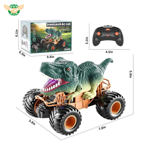 2.4Ghz télécommande <span class=keywords><strong>dinosaure</strong></span> camion <span class=keywords><strong>jouet</strong></span> Spray tout-terrain escalade véhicule Tyrannosaurus RC voiture jouets avec lumière et son Spray - Product Image 6
