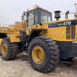 Machines d'occasion chinoises bon marché chargeuse sur pneus KOMATSU WA470 d'occasion chargeur sur pneus Komatsu WA470 d'occasion à vendre - Product Image 2