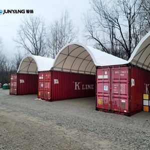 Highly Durable & Flexible Steel <b>Frame</b> Double Truss <b>Arches</b> Container Warehouse Tent & Parts Accessory - Product Image 2