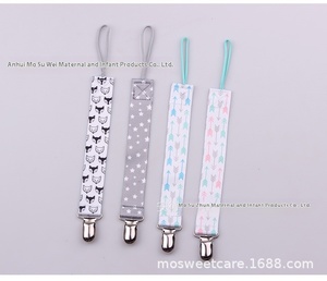 โซ่จุกนมหลอกเด็กแบบใหม่ 0-12 เดือน ลายการ์ตูน ปลอดสาร BPA ผลิตจาก PP และใยไผ่ - Product Image 2