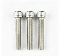 Vis à tête hexagonale DIN912 en acier inoxydable 304SS A2 70 pour structure métallique