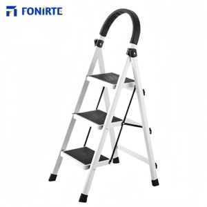 Échelle pliante télescopique en acier robuste pour usage domestique, design épaissi, trois-quatre-cinq-six <span class=keywords><strong>marches</strong></span>, vente en gros d'usine - Product Image 3