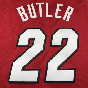 2024 toptan yeni dikişli amerikan basketbolu formalar yeni sezon #22 Jimmy <span class=keywords><strong>Butler</strong></span> beyaz siyah kırmızı koyu mavi formalar