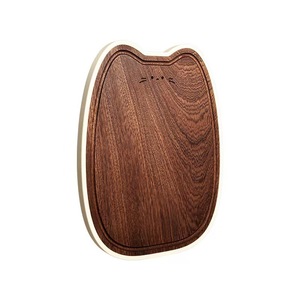 Bandeja ovalada de madera maciza, plato para pan, plato para frutas, plato de almacenamiento de madera, plato para postres, plato para servir comida preparada. - Product Image 2