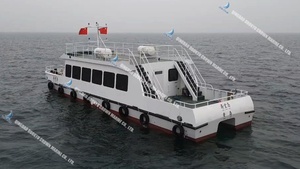 Catamaran en acier multifonctionnel de 49 places - CE, construit sur mesure comme bateau-restaurant - Product Image 4
