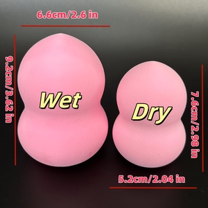 Esponja de Maquillaje <span class=keywords><strong>XL</strong></span> Grande en Forma de Gota de Agua, Sin Látex, para Base de Maquillaje Líquida y Cosméticos Faciales - Product Image 2