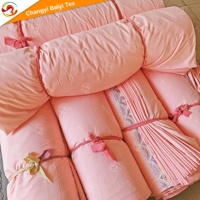 Parure de lit unie haut de gamme avec housse de couette, draps plats et draps-housses, kits de dentelle brodée, style Paris Turquie, Draps de lit OEM