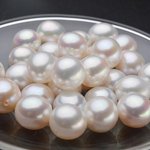 ไข่มุกน้ำจืดแท้ ขนาด 9-10 มม. รูปทรงเมตร รูปทรงหยดน้ำ 28 รู 19 รู อุปกรณ์ตกแต่งเสื้อผ้า ซิป ซิปหรู - Product Image 2