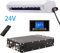 Climatiseur TELCOOL 24V, unité de climatisation ultra-mince pour camping-car/climatiseur silencieux à courant continu pour camping-cars, remorques, véhicules de construction, fourgons
