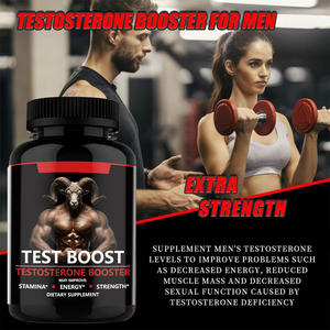Suplementos para Aumentar la Testosterona en Hombres, Mejores Ventas, Personalizados, Potenciadores de la Resistencia y la Fuerza - Product Image 3