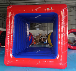 Juego <span class=keywords><strong>de</strong></span> bloques <span class=keywords><strong>de</strong></span> construcción <span class=keywords><strong>de</strong></span> Land Rolling para niños, juguete <span class=keywords><strong>de</strong></span> construcción <span class=keywords><strong>de</strong></span> cubo humano, caminar dentro, inflable - Product Image 3