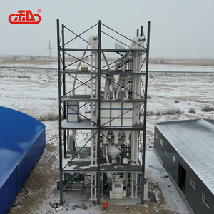 10tph gia cầm lợn Thức Ăn Nhà máy động vật cân bằng tập trung hoàn thành Thức ăn nghiền viên dây chuyền sản xuất - Product Image 3